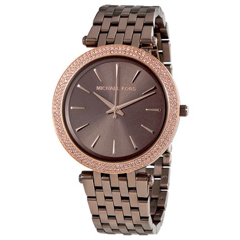 michael kors mk3416 ladies darci watch|Michael Kors Women's Darci Sable Stainless Steel Watch, MK3416.